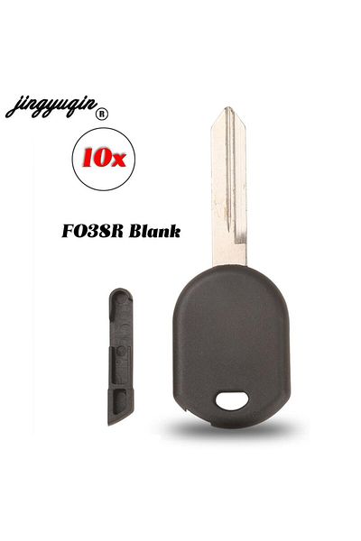 jingyuqin 10pcs Transponder Key Shell Car Key Blanks Case For Ford C-Max F350 Escape Fiesta F150 ...