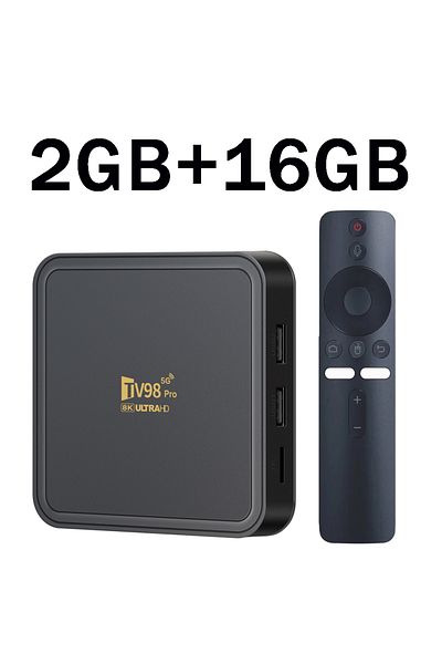 Choice Eu Plug Tv98proatv2gb16gb Tv Box Android 14 Tv98 Pro Atv Allwinner H313 Quad Core 8k Video 4k 2gb 16