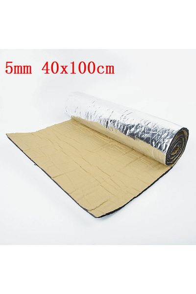 Choice 5mm 40x100cm Car Soundproofing Deadening Mat Heat Sound Insulation Cotton Firewall Auto Hood Door D