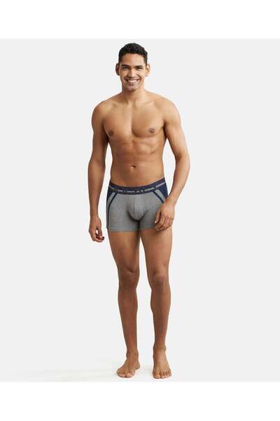 JOCKEY Zone Stretch Fashion Trunk US21-01 Gray