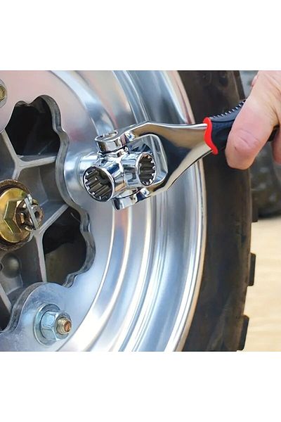 Choice 52 in 1 Tools Socket Works Universal Ratchet Spline Bolts Sleeve Rotation Hand Tools 360 Degree M...