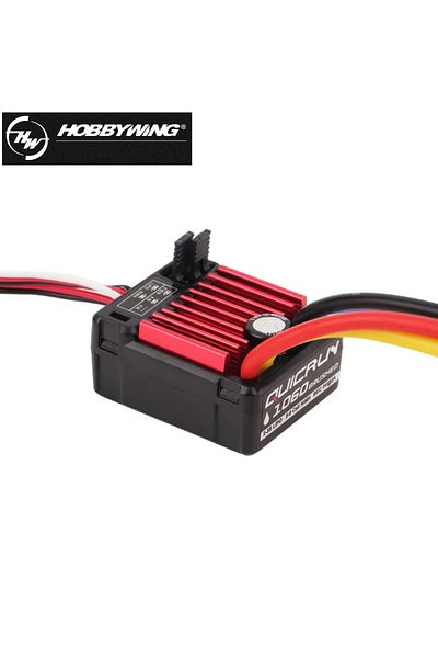 Choice HobbyWing QuicRun 1060 60A Brushed Electronic Speed Controller ESC Waterproof  With Switch Mode B...