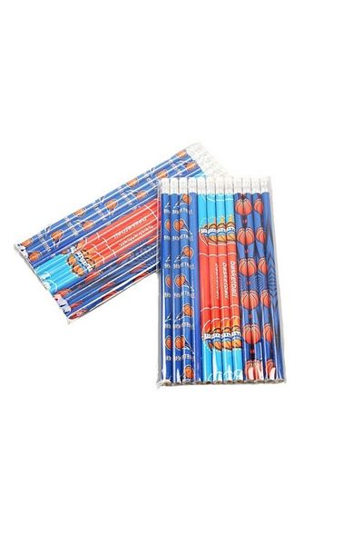 Choice 24 Pcs Football Baseball Basketball Rugby Pattern Pencil Kids Birthday Party Gift Back To School ...