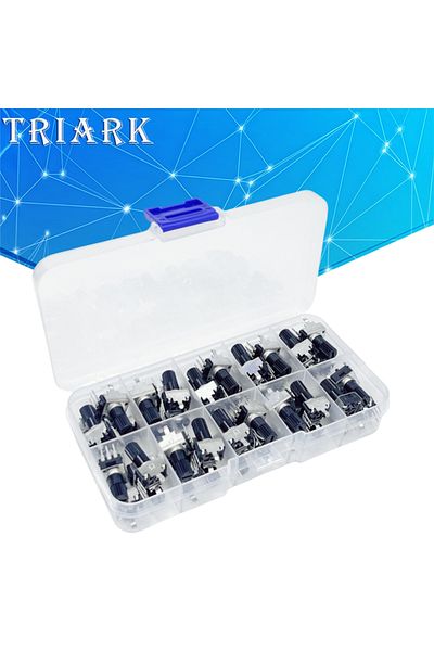 Choice RV09 Kit Vertical 12.5mm Shaft 1K 2K 5K 10K 20K 50K 100K 1M 0932 Adjustable Resistor 9 Type 3Pin ...