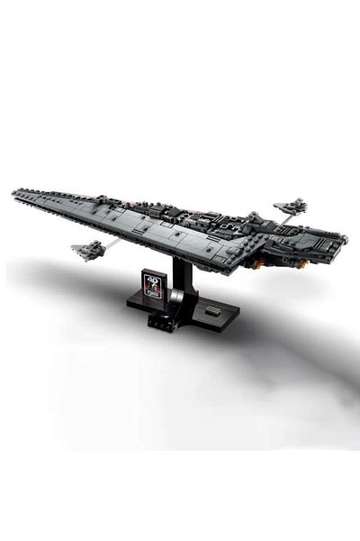 Choice Light Grey 630pcs In Stock Executor Super Spaceship Building Blocks Model Fit 75356 Assembling Bric