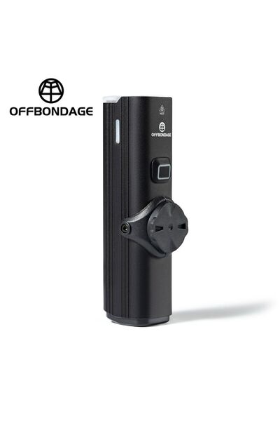 Choice HKD3-1000 OFFBONDAGE مصباح أمامي للدراجة مقاوم للمطر ومنفذ USB قابل لإ...