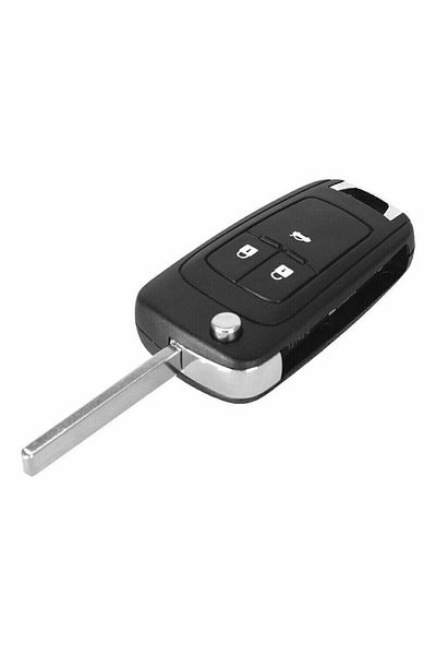 Choice 3 Button Remote Key Case Shell Blade For Chevrolet For Volt For Sonic For Cruze For Camaro