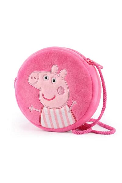 Choice Peppa 16cm 16cm Peppa Pig Kawaii Plush Stuffed Rounded Backpack Toys George Kindergarten Cartoon Sho