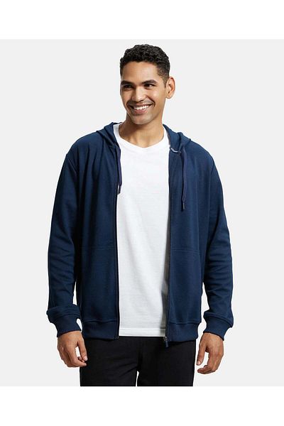 JOCKEY Hood Jacket AM61-01 Blue