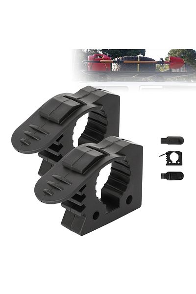 CSHWISDOW 2pcs Rubber Clamp Shovel Holder Quick-release Clamp Mount Bracket For Off-road Vehicles Hunting Truc