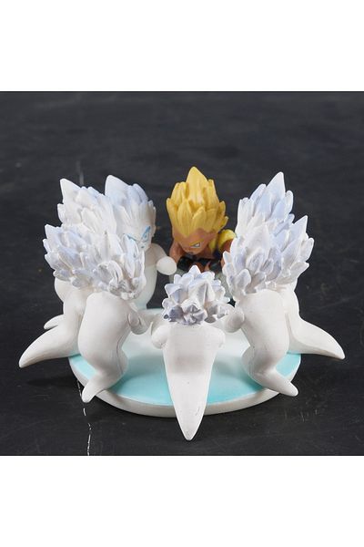 Choice Gotenks 5cm Anime Dragon Ball Z Figure Gotenks Ghost Set Action Figures Pvc Statue Collection Model