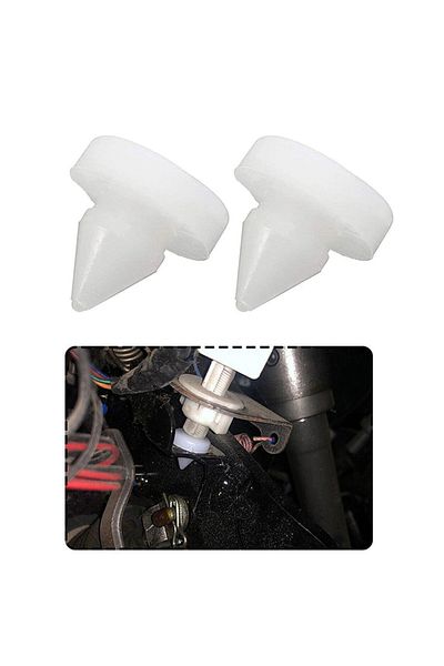 Choice 2pcs Brake Clutch Pedal Stopper Pad White 46505sa5000 For Honda Accord Civic Pilot Crosstour Cr-v In