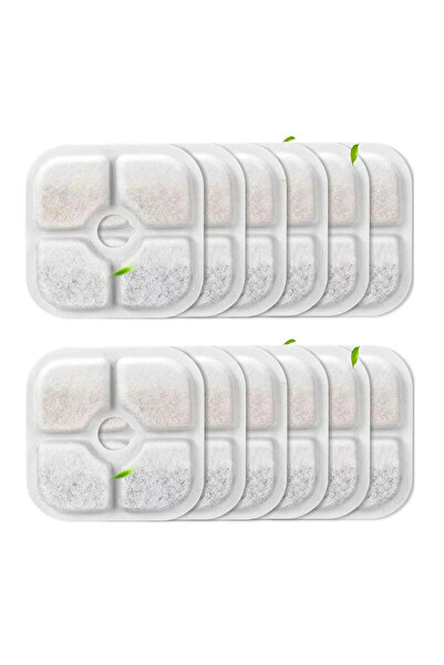 Choice 12pcs Set Of 6/12 Replacement Activated Carbon Filter Cat Dog Drinking...