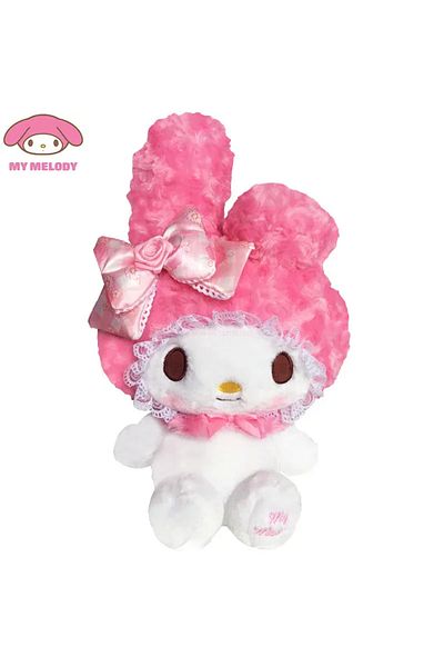 Choice Melody-32cm 30cm Sanrio Hello Kitty Kawaii Rose My Melody Cartoon Anime Stuffed Animals Soft Plush D