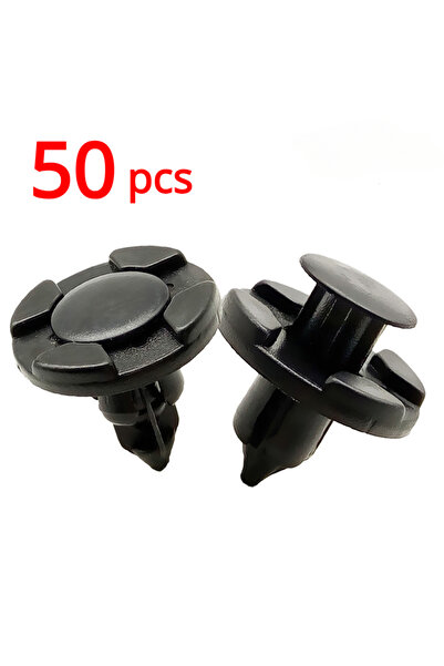 Choice 50 قطعة 8 مم لمشابك تثبيت السيارات نيسان الجسم دفع المثبت المصد تقليم ...