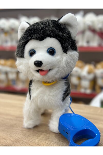 Happystore Şarjlı tasmalı çok fonksiyonlu ses tekrarı yapan müzikli büyük boy köpek