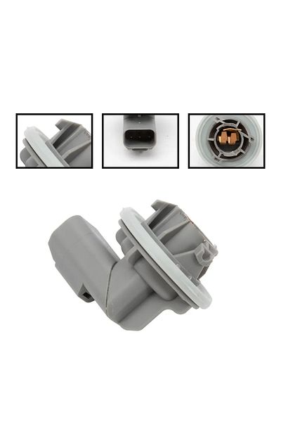Choice 2 PCS Stop Light Lamp Bulb Holder Socket ‎4425186 For Ford Focus MK1 MK2 XFM500010