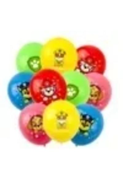 Choice Set 15-10pcs Paw Dog Patrol Cartoon Balloons Marshall Chase Skye Everest 12inch Latex Globlos Toys C