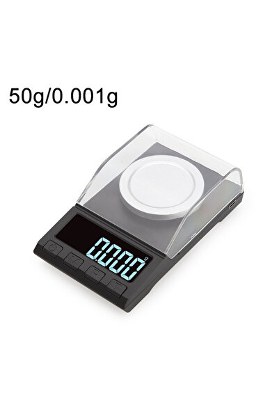 TELEHILL 50g 0.001g 100g/50g/20g/10g 0.001g Precision Digital Scale Portable ...
