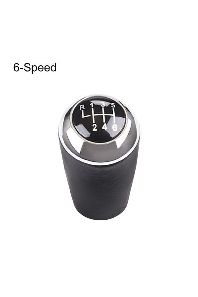 Choice 6 Speed Car Shift Gear Knob For Mazda 3 Bk Bl 5 Cr Cw Cx-7 Mx-5 5/6 Speed Pu Leather Shift Knob Car
