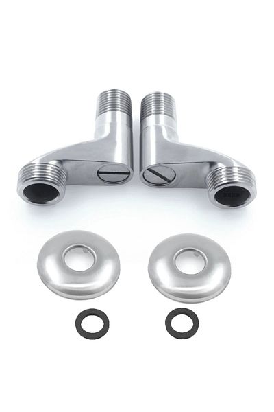 Choice Price For 1 Pair Width Adjustable Angle Valve Replacement Shower Faucet Adapter Part Stainless Steel