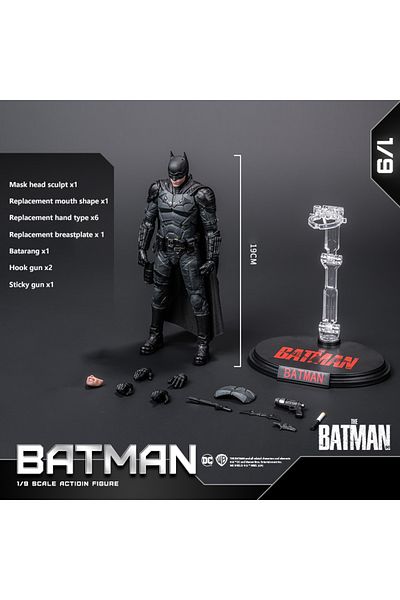 Choice A Fondjoy Dc Figure Series 2022 New Batman Modelno Real Head Sculpt 1/9 Scale Action Figures Collec.