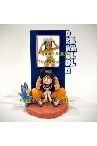 Choice 9cm Yamcha And Bulma 9cm/3.54in Anime Dragon Ball Z Figure Yamcha And Bulma Figure Pvc Statue Collec