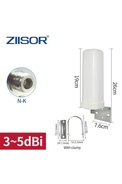 Choice هوائي فقط Ziisor 5g 4g Lte Wifi هوائي خارجي لجهاز التوجيه هوائيات الاتصالات الجوية طويلة المدى