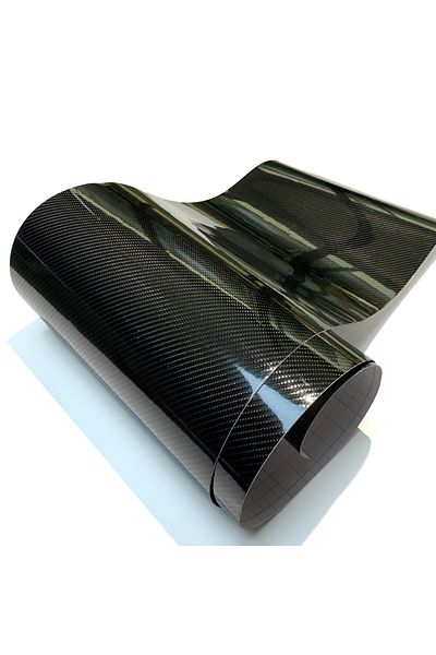 Choice 20cmx150cm 7d Carbon Black 7d Carbon Fiber Auto Tuning Film Vinyl Wrap Black Red Car Stickers Waterp