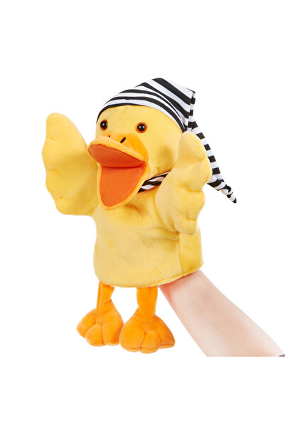 Choice دمية يد لطيفة على شكل بطة بطول 28 سم، ألعاب قطيفة على شكل طائر صغير، ه...