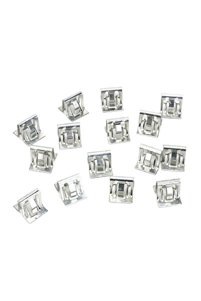 LEEPEE 15 قطعة 15 قطعة من مشابك تثبيت السيارة من المصد الأمامي الخلفي ولوحات ...