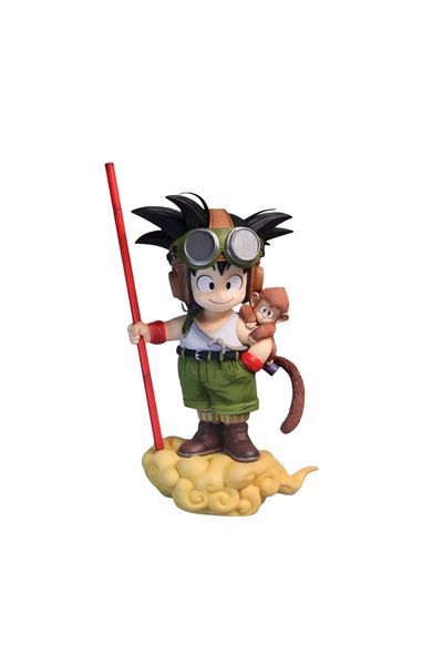 Choice 26cm Anime Dragon Ball Action Figure Son Goku With Monkey Figurine Doll PVC Model Toys Adult Coll...