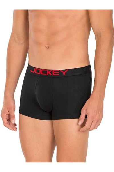JOCKEY Zone Stretch Boxer Brief US20-01 Black