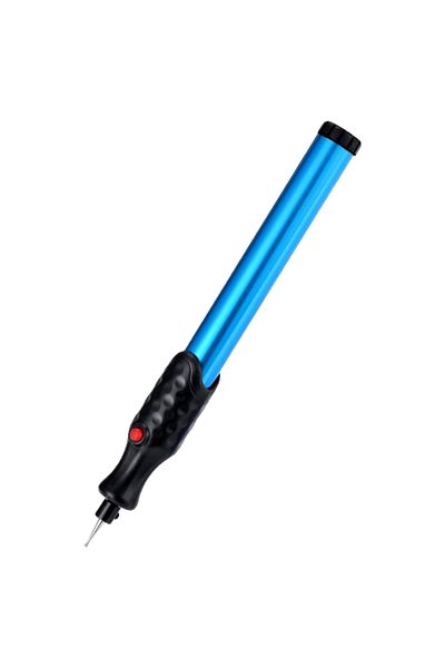 Choice Blue Electric Micro Engraver Pen Carve Engraving Tool Cordless Precision Engraver For Diy Jewellery