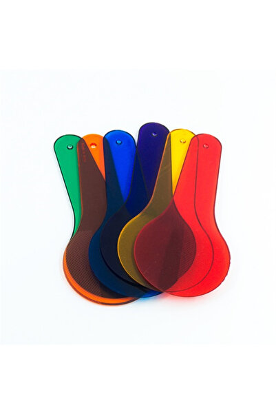 Choice 6PCS 6 Pcs Children's Coloring Learning Board Translucent Film Montess...