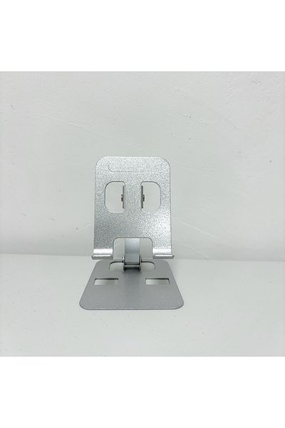 Opansten Silver Universal Aluminum Alloy Portable Tablet Holder For Ipad Adjustable Flexible Folding Lazy Des