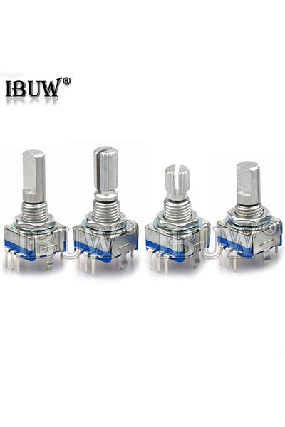 Choice Plum 20mm 5PCS Half / Plum axis rotary encoder, handle length 15mm / 20mm code switch/ EC11/ digital