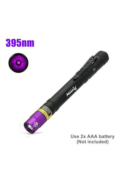 Choice Sv64 395nm Pen Light Uv Flashlight 395nm/365nm Blacklight Pet Dog Cat Urine Stain Ore Money Invisibl