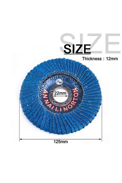 Choice 2pcs 5 Inche 100/115/125mm Polishing Flap Disc Angle Grinder Sanding Wheel For Woodworking Sharpenin