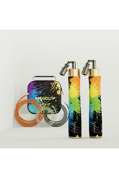 Choice T64-graffiti Gym Weight Jump Rope Crossfit Rope Bodybuilding Man Creative Graffiti Professional Spor