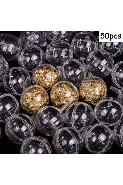 Choice Other 50pcs 10/20/30/50pcs Clear Chocolate Wrapper Box Truffle Liner Flower Candy Box Chocolate Ball