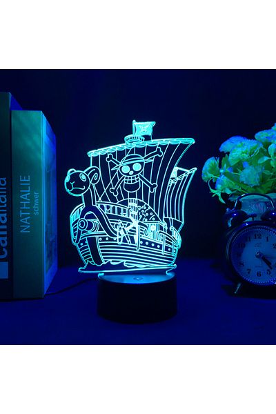 Choice Yd-5126 Anime One Piece Wanted Card Action Figures Monkey D Luffy Led Acrylic Stand Nightlight For K