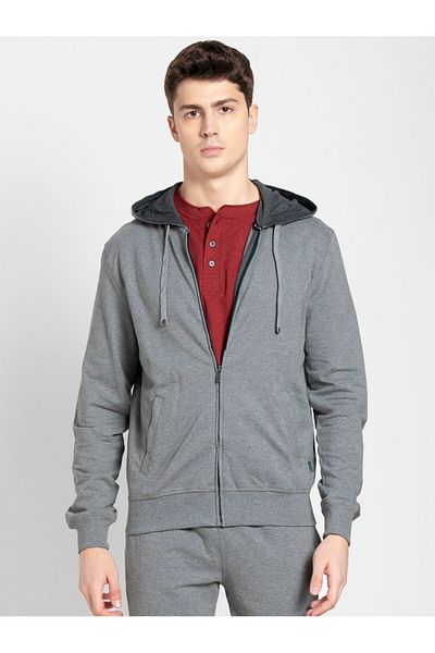 JOCKEY USA Originals Hood Jacket US91-01 Gray