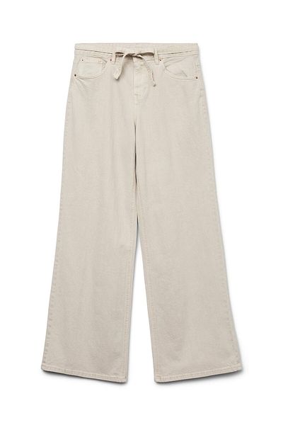 Vero Moda Weit geschnitten VMKARLIE Mittlere Taille Weiter Beinschnitt Jeans
