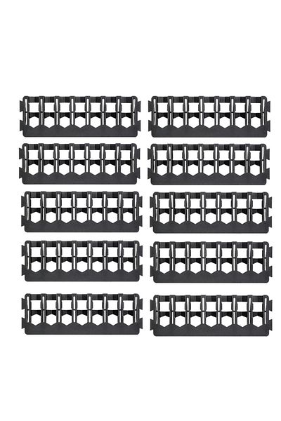 Choice Black 7plug 10pc Dewalt Original Drill Bit Support Tool Parts Storage Screw Drill Bit Tool Carrier P