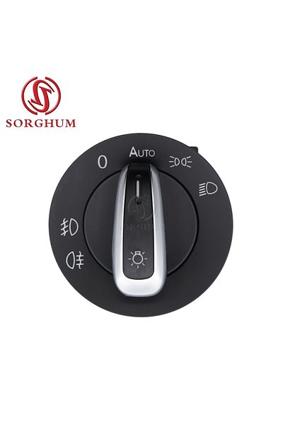 Choice Headlight Switch Sorghum Car Headlight Switch Fog Lights Control For Vw Passat B6 B7 Golf Jetta Mk6