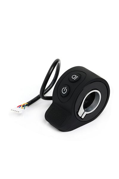 Choice Black Accelerator Throttle For Hx X8 Electric Scooter Switch Turn On/off Lamp Button Thumb Throttle