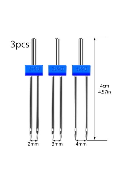 Choice Type5 Kraball Double Needles For Brother Sewing Machine Parts For Househeld Tools Sewing Machine Nee