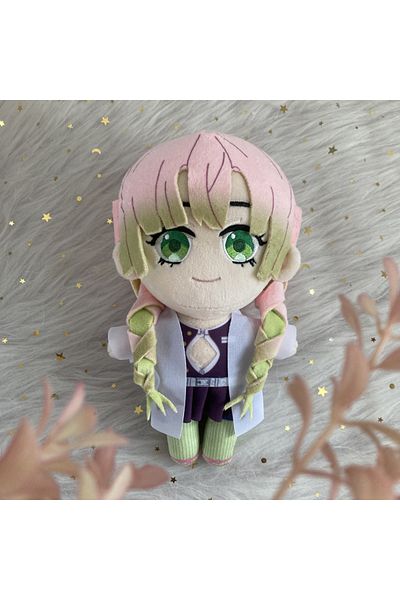 Choice 20cm 20cm Anime Demon Slayer Kanroji Mitsuri Plush Doll Toy Kimetsu No Yaiba Cosplay Cute Soft Stuff