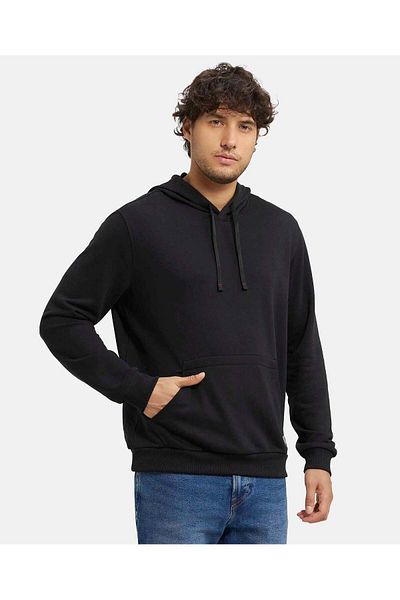 JOCKEY USA Original Mens Hoodie Sweatshirt UM54-01 Black